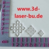 Ton - Keramik Stempel  3er Set Keltischer Knoten Motiv 2