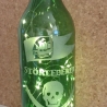 Flaschenlampe, Lichterflasche, Tischleuchte mit Gravur, Bar