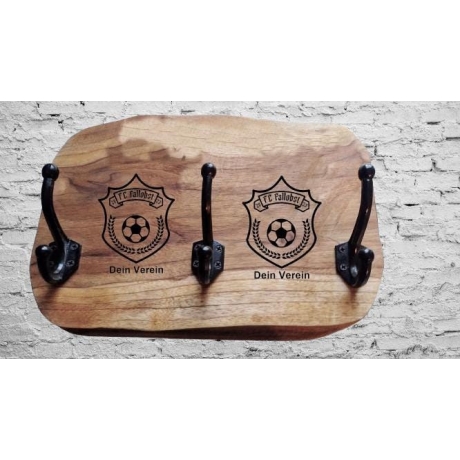 Wandgarderobe personalisiert mit Wunschgravur.Flur,Hausbar,Deko