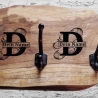 Wandgarderobe personalisiert mit Wunschgravur.Flur,Hausbar,Deko