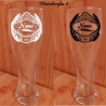 Weizenbierglas mit Wunschgravur, Personalisierte Geschenke,Bar