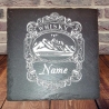 Gravur Geschenk Name  Schiefertafel Wanddeko Wandbild,Türschild