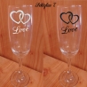 2 Sekt Gläser, Personalisierte Geschenke,Wunschgravur,Hochzeit