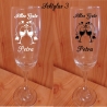 2 Sekt Gläser, Personalisierte Geschenke,Wunschgravur,Hochzeit