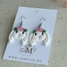 Schlappohr Hase Ohrringe aus Polymer Clay