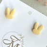 Hasen Ohrringe aus Polymer Clay – handgemachte Ohrstecker