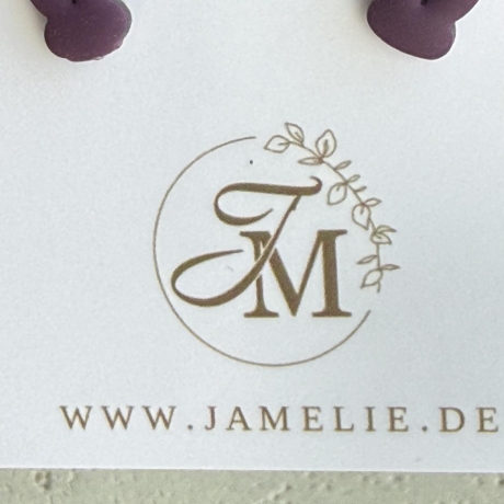 Hasen Ohrringe aus Polymer Clay – handgemachte Ohrstecker