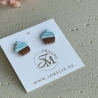 Cupcake Ohrringe aus Polymer Clay, süße Geschenkidee