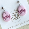 Osterei Ohrringe aus Polymer Clay, Osterschmuck, Ostergeschenk