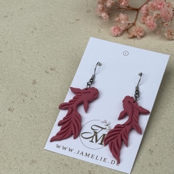 Koi Ohrringe aus Polymer Clay – handgemachte Ohrhänger
