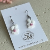 Hasen Ohrringe aus Polymer Clay – handgemachte Ohrhänger