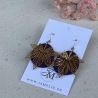 Ahornblatt Ohrringe aus Polymer Clay, elegante Geschenkidee