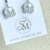 Hasenpo Ohrringe aus Polymer Clay – handgemachte Mini Ohrhänger