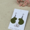 Chamäleon Ohrringe aus Polymer Clay – handgemachte Ohrstecker