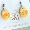Osterei Ohrringe aus Polymer Clay, Osterschmuck, Ostergeschenk