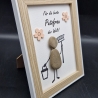 Steinbild als Geschenk für die beste Putzfrau der Welt