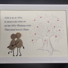 Liebevoll handgefertigtes Steinbild für die Liebste oder den Liebsten - Liebe ist ... - für Valentinstag usw. - personalisierbar