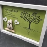 Liebevoll handgefertigtes Steinbild Freundschaft ... als Geschenk