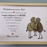 Steinbild von den Eltern für die liebe Tochter oder den Sohn 