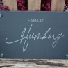 Personalisiertes Türschild (L30xB20 cm) mit Gravur | Namensschild