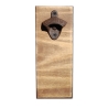 Personalisierter Wandflaschenöffner Holz mit Magnet  Geschenkidee
