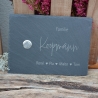Personalisiertes Klingelschild 20x15 cm aus Schiefer Namensschild