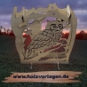 Nachteule, Eule, Fensterbild