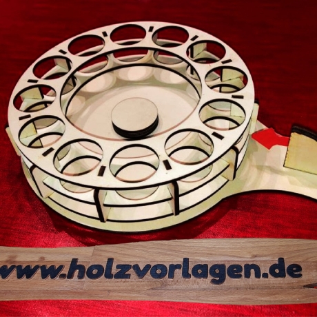 Schnapskarusell, der Gag für jede Party, Stammtisch, Feier