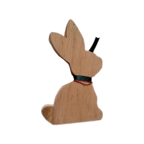 Holzhase   Osterhase   Hase   gesägt   Handmade   Handarbeit