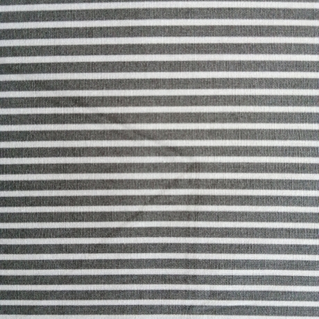 Webware, Baumwollstoff, Stoff, grau/weiß gestreift