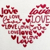 Stickdatei LOVE SCHRIFTEN im Herz in 5 Größen