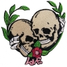 Stickdatei Totenkopf Love in 5 Größen