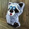 Stickdatei ITH Waschbär WILLI für Rahmen 20×30cm