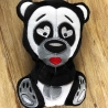 Stickdatei ITH Panda SMOKY für Rahmen 16×26 cm