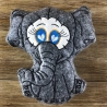 Stickdatei ITH Elefant EMILY für Rahmen 16×26 cm