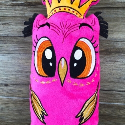 Stickdatei ITH Eule Prinzessin für Rahmen 13×18 cm