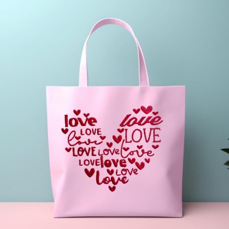 Stickdatei LOVE SCHRIFTEN im Herz in 5 Größen