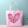 Stickdatei LOVE SCHRIFTEN im Herz in 5 Größen