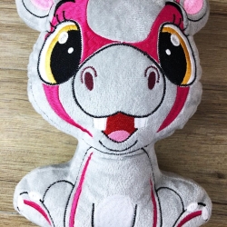 Stickdatei ITH Nilpferd Dipsi für Rahmen 16×26cm