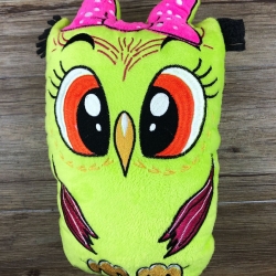 Stickdatei ITH Eule Schleife für Rahmen 13×18cm