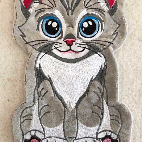 Stickdatei ITH Katze Morle für Rahmen 20×30 cm
