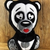 Stickdatei ITH Panda SMOKY für Rahmen 16×26 cm