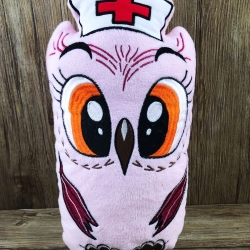 Stickdatei ITH Eule Krankenschwester für 16×26