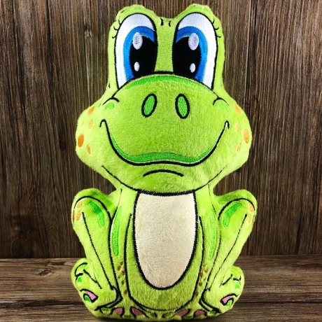 Stickdatei ITH Frosch Oskar für Rahmen 16×26 cm