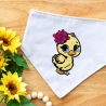 Stickdatei Applikation Entchen Schnuggelinchen in 3 Größen
