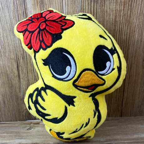 Stickdatei ITH Entchen Schnuggelinchen für Rahmen 16x26 cm