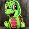 Stickdatei ITH Schildkröte BRUNI für Rahmen 20×30cm