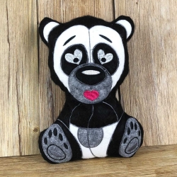 Stickdatei ITH Panda SMOKY für Rahmen 16×26 cm