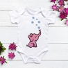 Stickdatei Elefant mit Blasen in 6 Größen