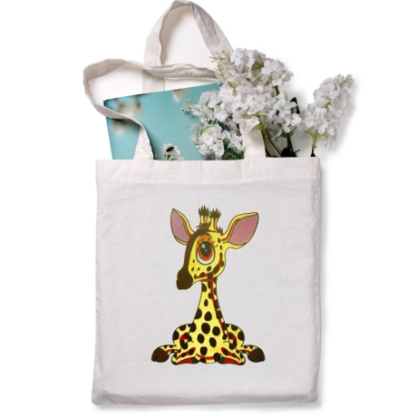 Stickdatei Applikation Giraffe Monika in 3 Größen
